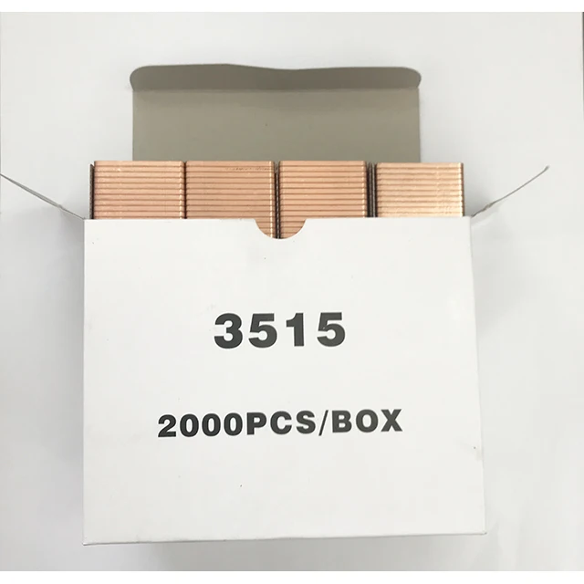 3515 Carton Staple Pins Made With Brass Wire Buy Carton Staple Pins,Carton Staple,Brass Wire