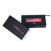 Recycled material custom paperboard strip lashes boxes packaging for eyelash with sleeve oem