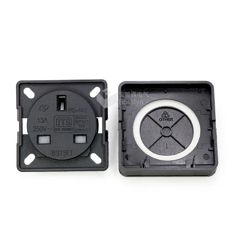 Bosslyn Bs1363 Ip54 Uk Socket Plug Outdoor Power Wall Socket Switch