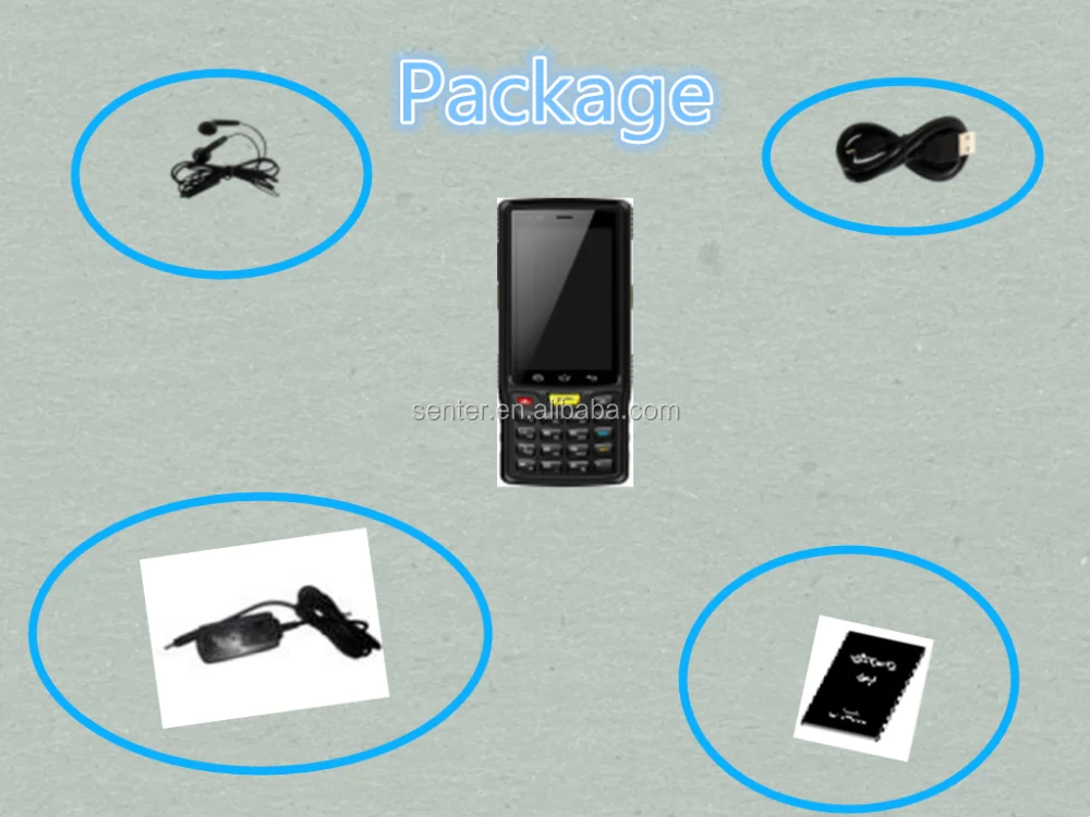 ST907V7.0 Good quality pda with android os, android printer pda, industrial pda android