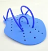 Blue Kids Adults Hand Paddles Fins Power Swimming Training Sports Gloves