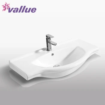 Excellent Price Round Single Hole Ceramic Small Sinks Cabinet Face