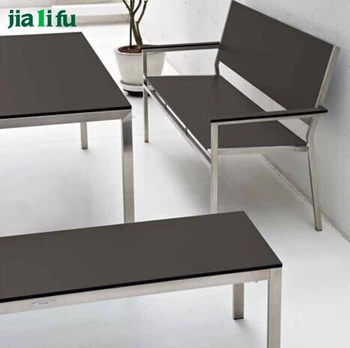 Long Back Wood Hpl Restaurant Bench Seating Buy Wood Bench Hpl