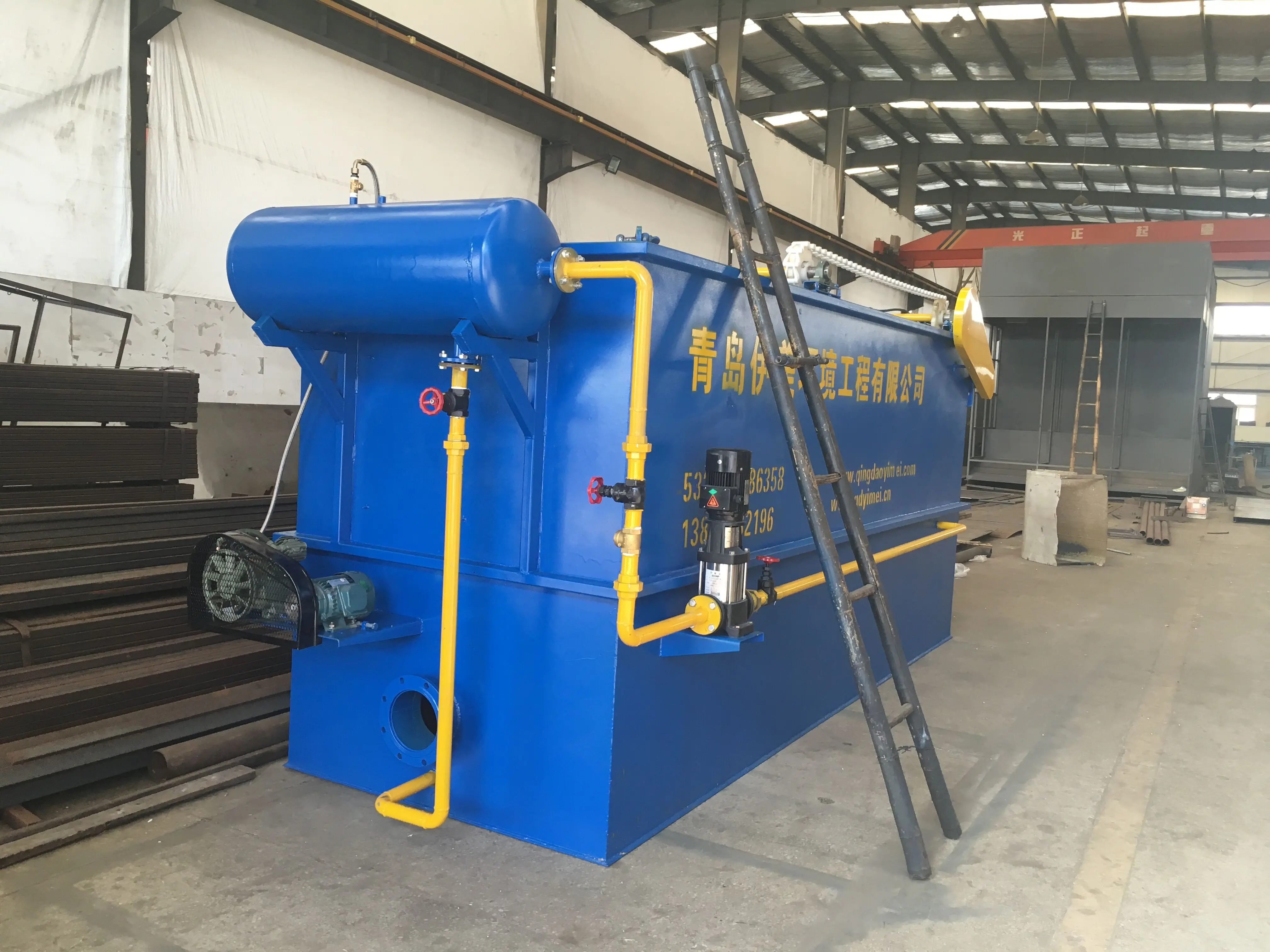 Daf Unit In Food Processing Waste Water System,Small Daf Plant For