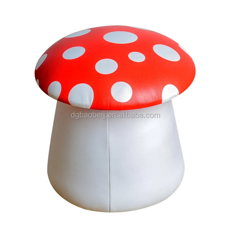 Fashion Mushroom design kids stool cute children's furniture