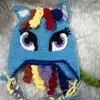 girl knit an enchanting adventure with this cute unicorn Funny Hat for Little Pony Fans