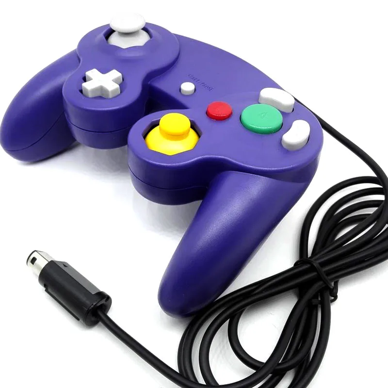 New Gc Wired Game Controller For Nintendo Ngc Gamecube Gc Joystick