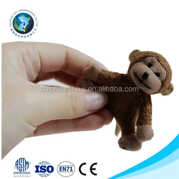 small stuffed monkey toy