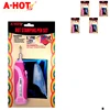 Exclusive gift card drawing illustration metal penpoint battery powered hot stamping foil tool