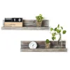 Wood crafts rustic floating shelf, wall shelves for Farmhouse Bathroom Decor ,Book shelf Organizer for kids Nursery