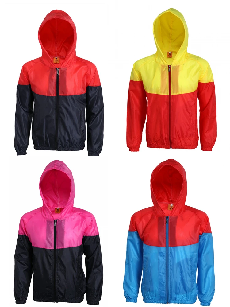 New Style Fashion Windbreaker Bulk Logo Custom Waterproof Windbreaker