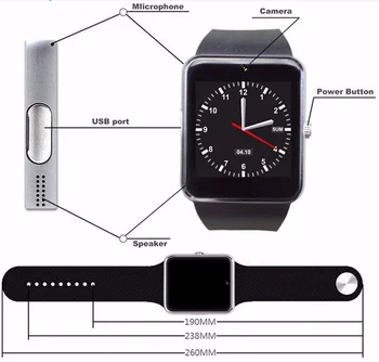 smart watch a1 white