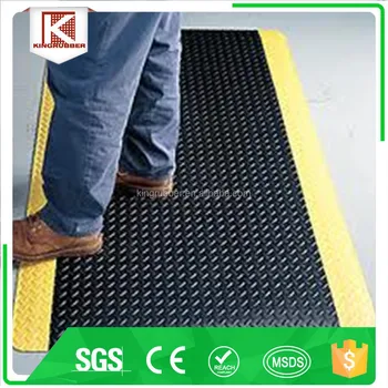 Industrial Anti Fatigue Rubber Mat 600 900mm Anti Fatigue Non Slip