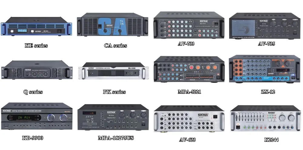 120W USB SD 220V DSP Amp Audio Karaoke Amplifier Power Supplier