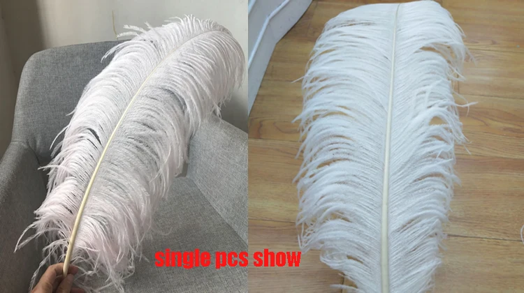 Ifg Wholesale 70 75cm White Ostrich Feathers Centerpieces For Wedding Table Decoration Buy 