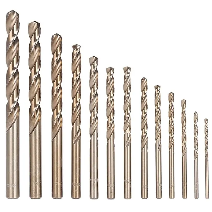 1-12.5mm HSS Cobalt Twist Drill Bits High Speed Steel  Woodworking Power Tool