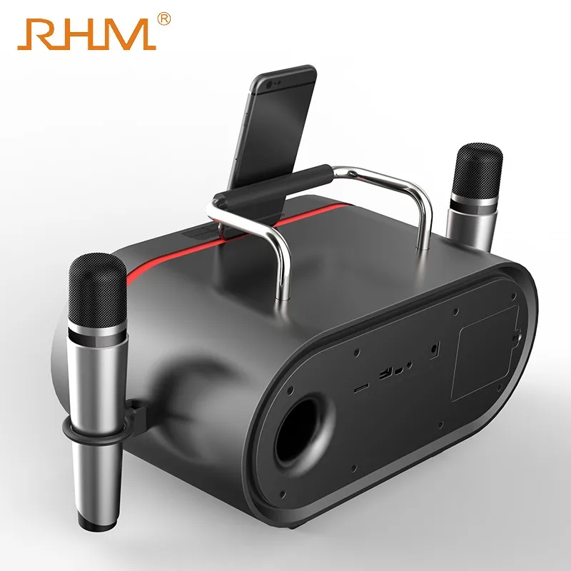 RHM RM-K666 Portable Wireless BT Karaoker Speaker System