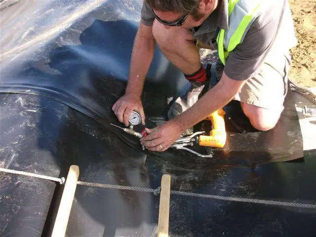 tailings pond liner