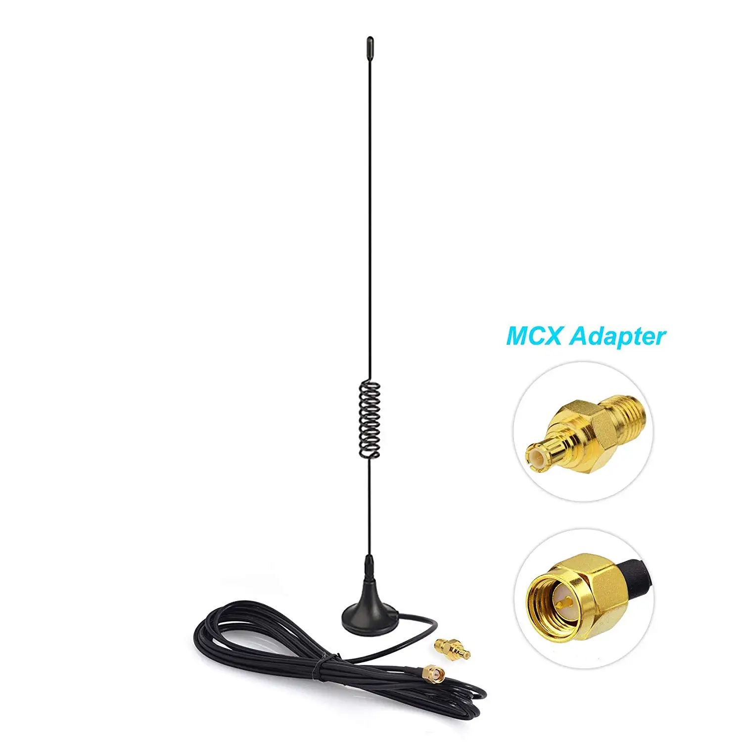2pcs Antenna 900/1800mhz SMA Male Plug Pin Straight GSM GPRS for Ham Radio 5cm for sale online 