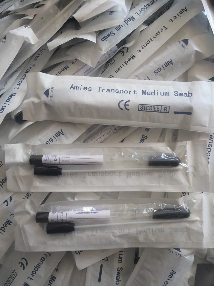 Sterile Cotton Transport Swab Sticks For Gynecoligical Test Buy