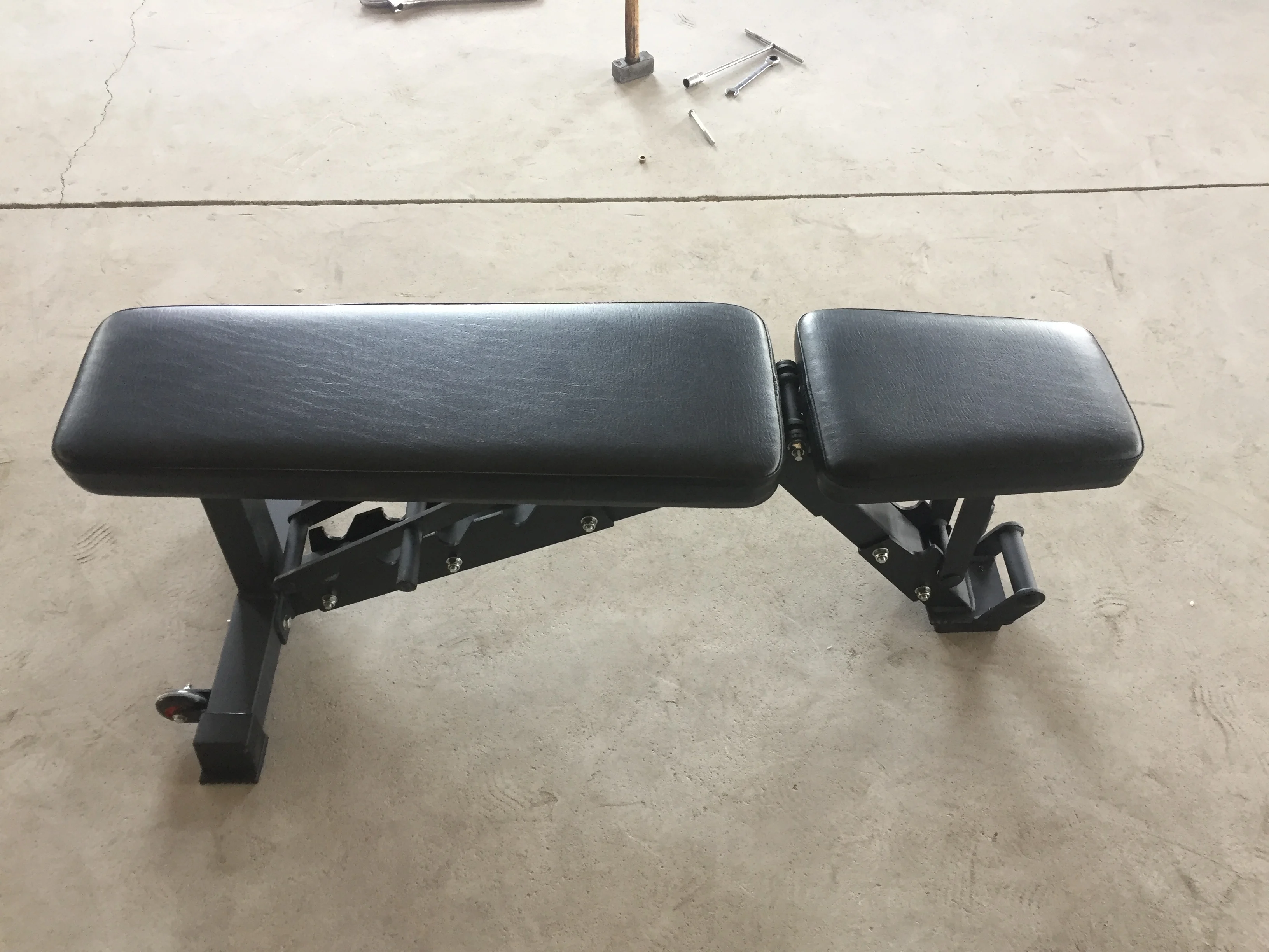 Gym Fitness Equipment  Adjustable Bench