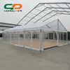 8x12m luxury aluminum party events marquee tent with clear wall