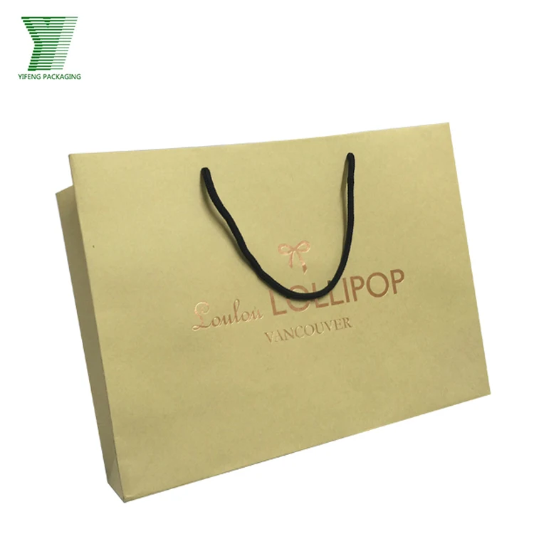 Luxury Shopping Bags Logo  Custom Paper Bags Logo Luxury - Ribbon Handle  Shopping - Aliexpress