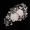 Various Styles Hot Selling Pearl Floral Crystal Bridal Hair Combs