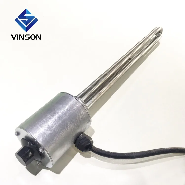 110v/220v Immersion Rod Water Heater 1kw 2000w 3000w With Thermostat