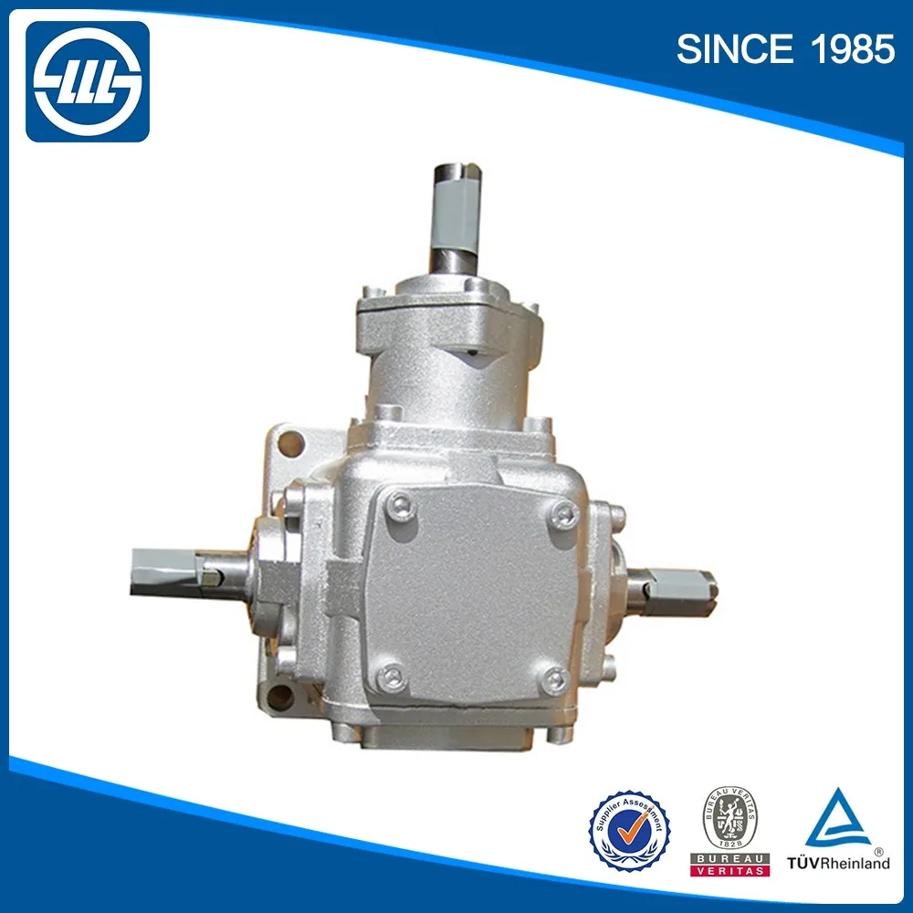 90 Degree Bevel Helical Geared Gearbox Motor T Gearbox For Reducer T ...