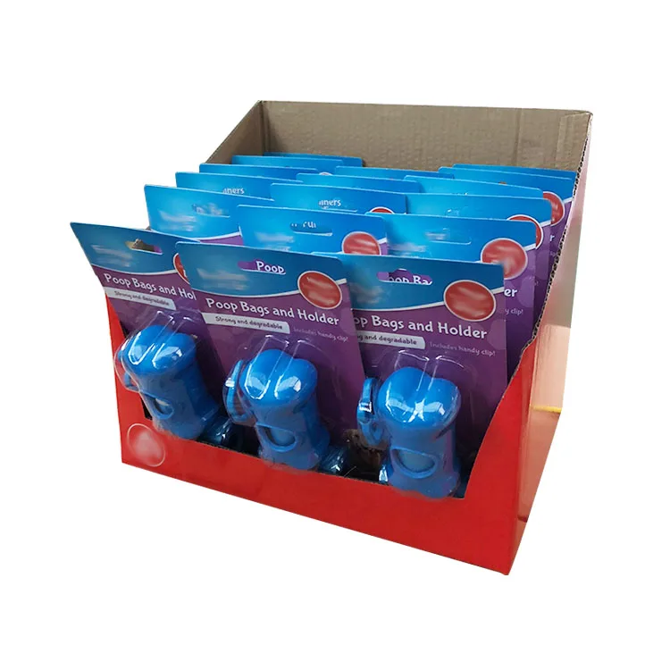 Environment Friendly Pet Dog Poop Bags For 36 Rolls With Dispenser