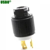 Nema 30a 250v american standard L6-30P industrial twist locking plug