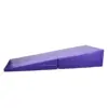 Purple Folding Incline Gymnastics Mat Training Foam Triangle Tumbling Wedge