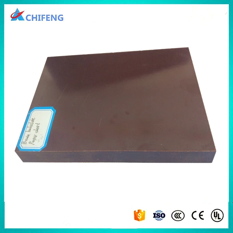 Hard Plastic Sheet Electrical Insulating Paper Laminate Phenolic Board
