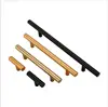 factory price Modern hardware american door wardrobe drawer furniture gold cabinet handles aluminum kitchen pull cabinet handle