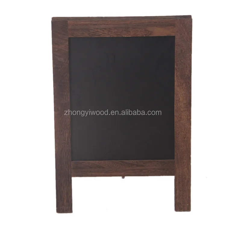 Bar Hanging Design Blackboard Wooden Frame Chalkboard With Rope Buy