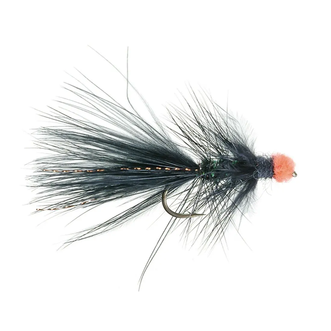 Блэк флай. Mini Leech мушка. Leech Fly Black. Black Flies.