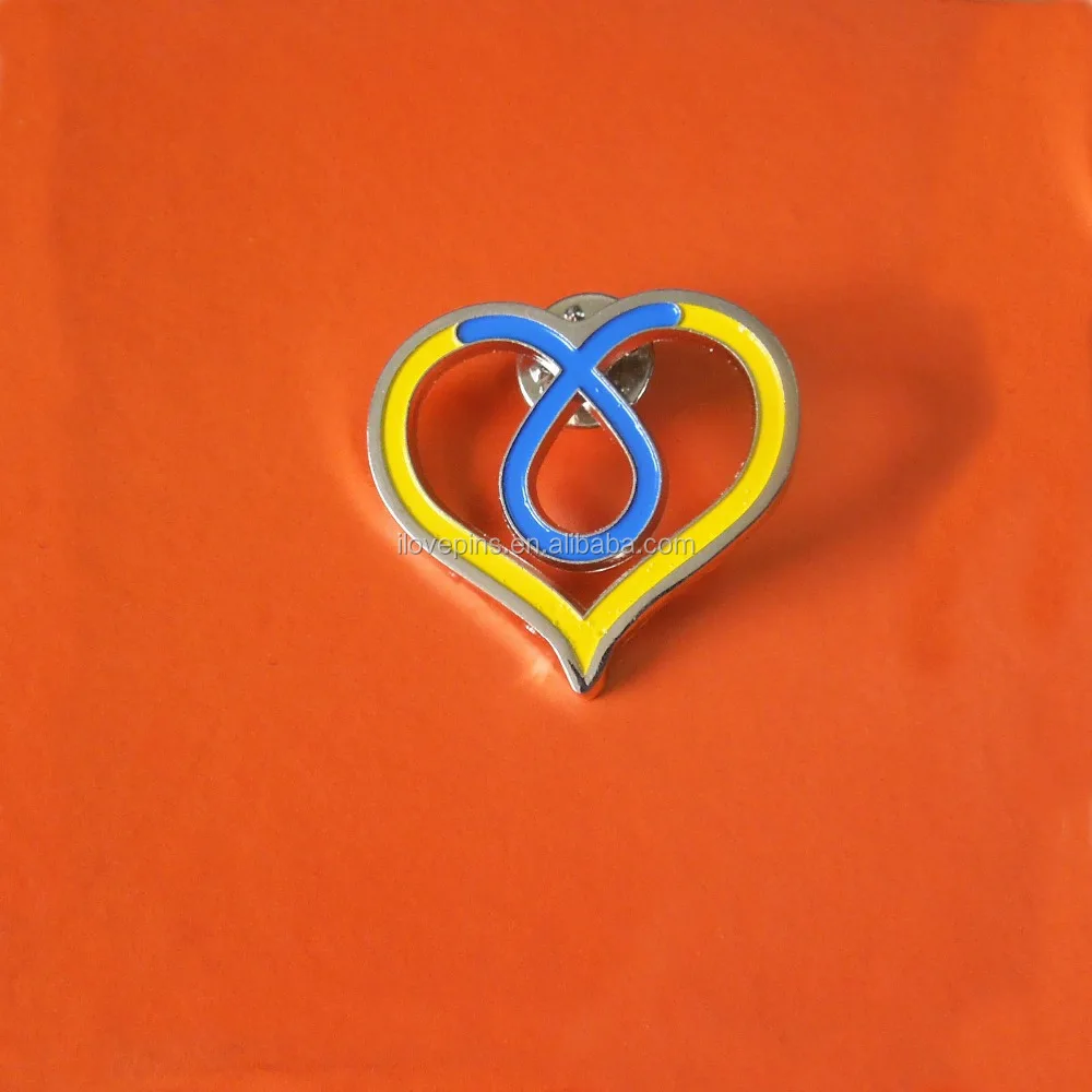 heart shaped pins brooches