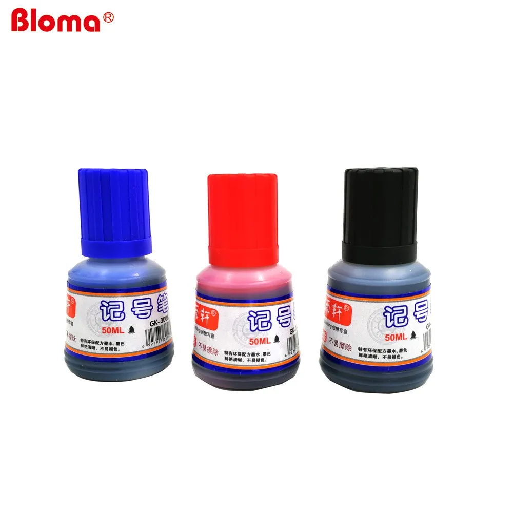 Factory Selling Whiteboard Marker Pen And Permanent Marker Pen Bottle Ink Suitable For