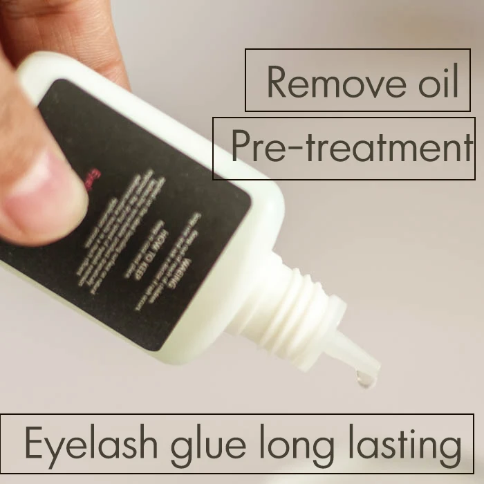 Squeeze Bottle Lash Primer Glue Adhesive Pretreatment Protein Oil Residual Cosmetics Remover