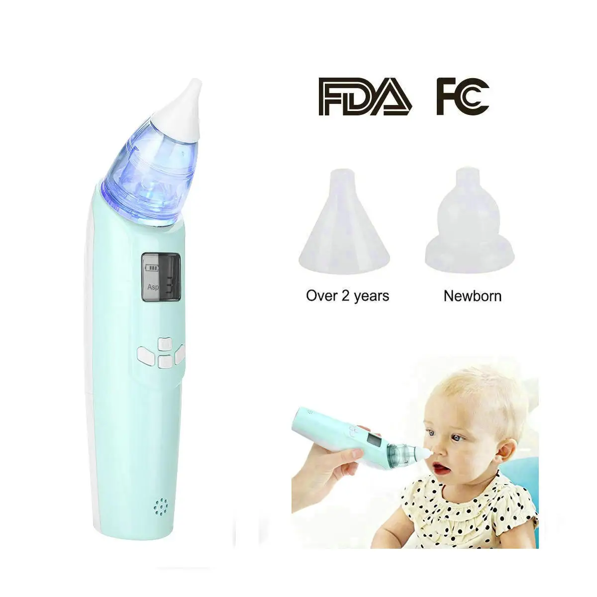 Premium Baby Nasal Aspirator With 3 Suction Power Levels - Buy Baby ...