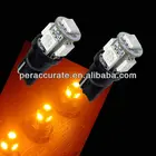高品質ビーム194 w5w led用オート車のトラックターンシグナルインジケータライトランプ5050 5smd t10 canbus電球