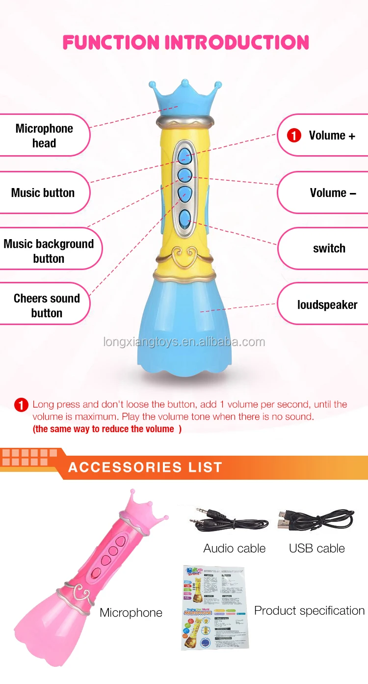 Best Kids Birthday Gifts Small Microphone Musical Instrument