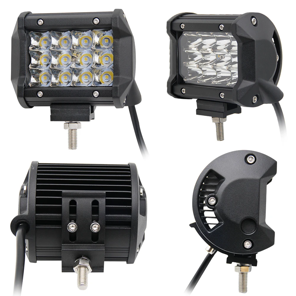 Off Road 12v Automotive Work Light Flood Spot Beam 36w Led Work Lights