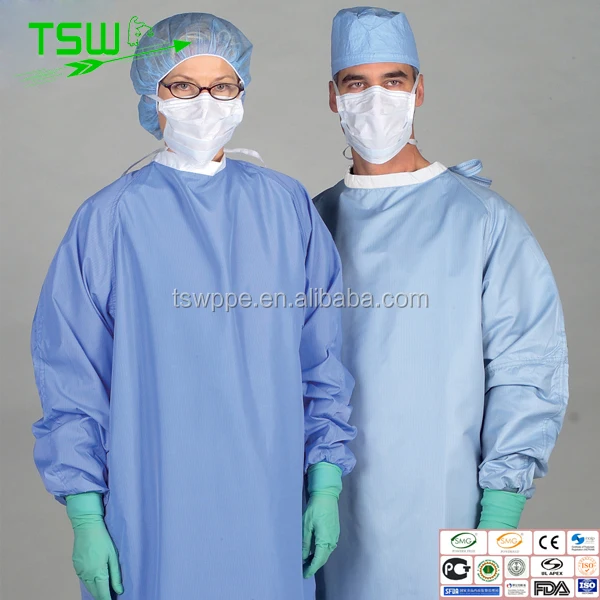 Non-woven sterile patient disposable surgical gown/clothing/hospital gown