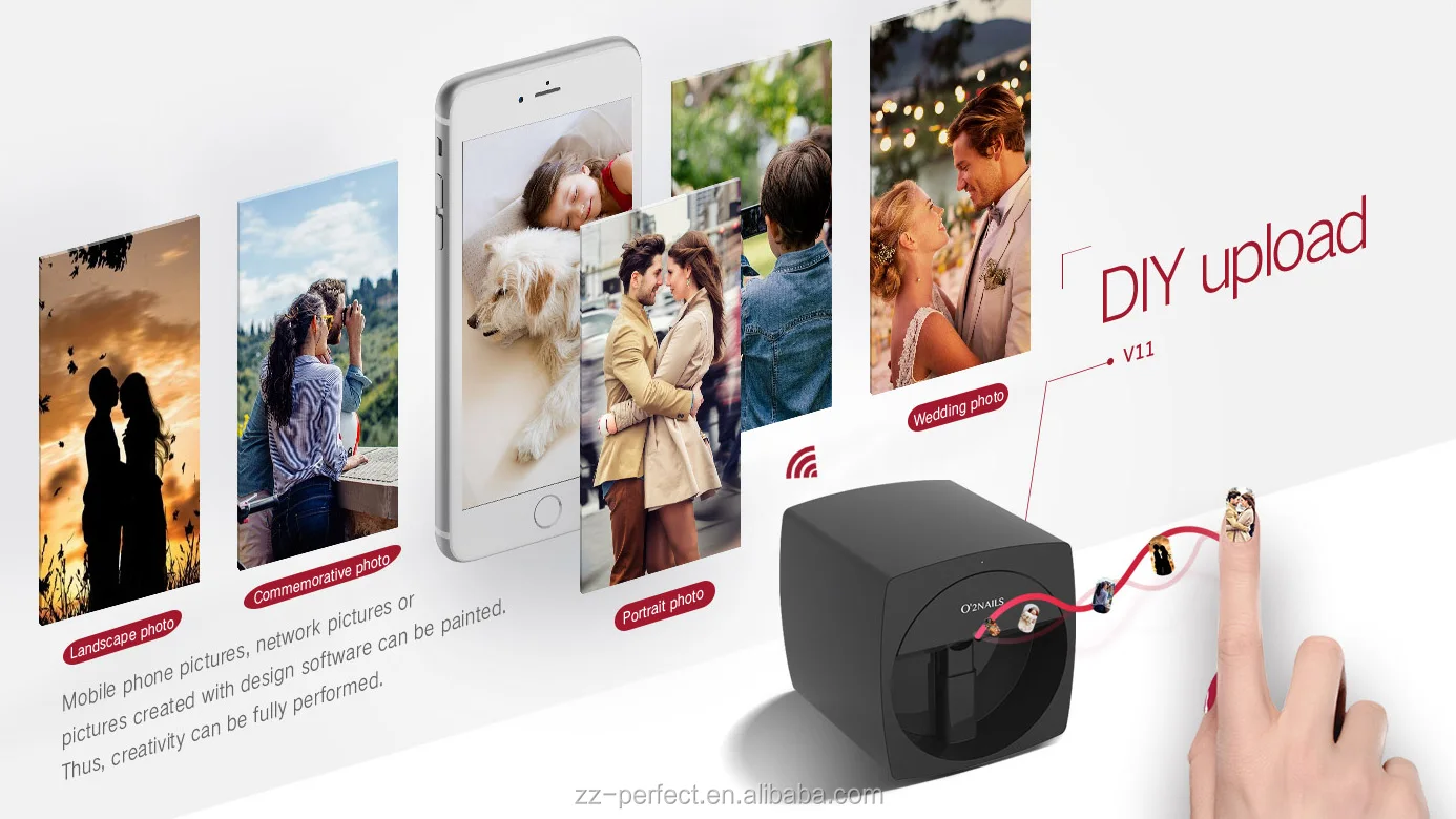 Smart 3d o2 nails printer machine price