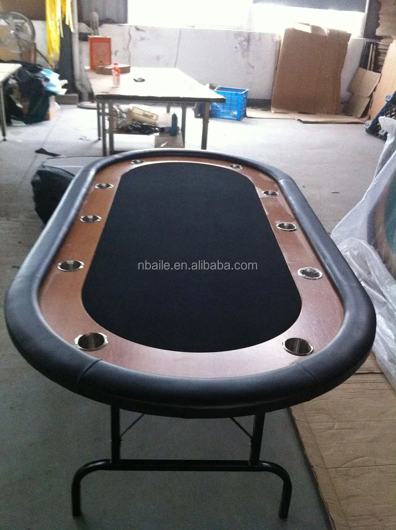 84 Inch Deluxe Folding Poker Table With Folding Steel Leg Buy Poker