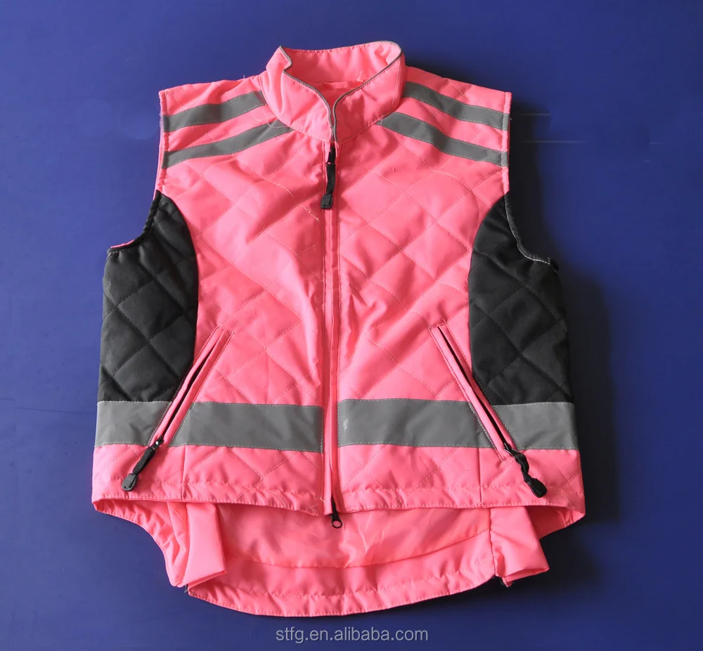 Pink Winter Safety Vest Buy White Safety Vest,Safety Vest With