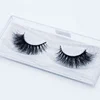 Private Label 3D mink eyelashes vendor Curl Individual Silk Flat Lashes, Wholesale 100% Hand Made 3D Silk Eyelash
