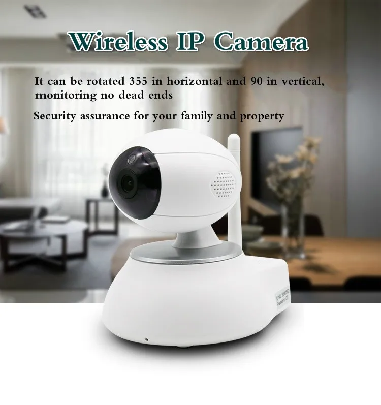 ZigBee wireless IP Camera smart home automation wifi camera